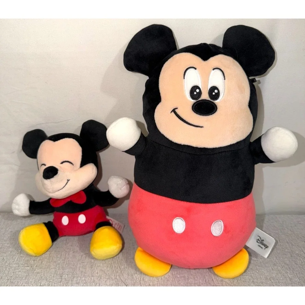 Disney Co. Mickey Mouse Hug Mees Squishmallows & Ty Beanie Babies Sparkle Mickey